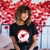 Simply Sage Market Women's Not Today Cupid Checkered Short Sleeve Graphic Tee - 2 of 4