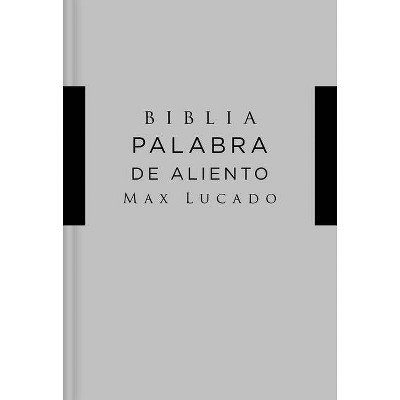 NVI Santa Biblia, Lucado, Palabra de Aliento, Tapa Dura, Gris, Interior a DOS Colores - by  Vida (Hardcover)