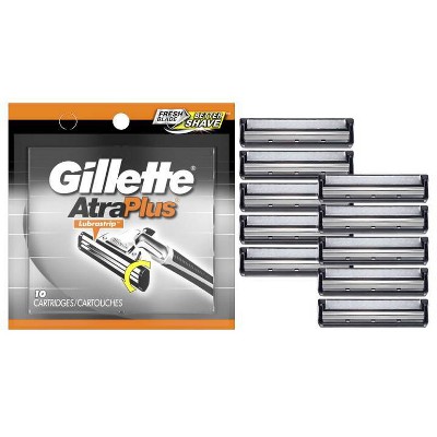 Gillette Atra Plus Men's Razor Blade Refills - 10ct