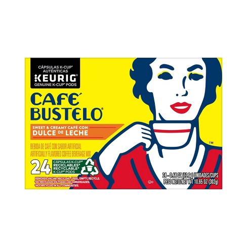 Cafe Bustelo Dulce De Leche Medium Roast Coffee - Keurig K ...