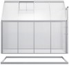 Outsunny Aluminum Greenhouse, Polycarbonate Walk-in Garden Greenhouse Kit with Adjustable Roof Vent, Rain Gutter and Sliding Door for Winter, Silver - 4 of 4