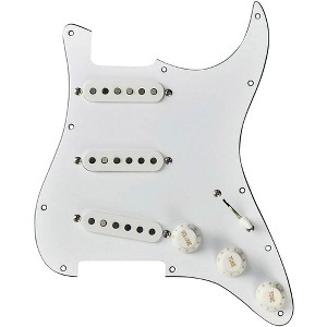 Mojotone Rene Martinez Texas Strat Pickguard White White - 1 of 1