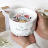 Pavilion Gift Company - Love You Grandma - 12 oz - 100% Soy Wax Reveal Triple Wick Candle Scent: Tranquility - Flame Candles - 4 of 4