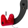 PRO BIKE TOOL 8.2" x 12.6" Bike Wall Mount Horizontal Indoor Bike Rack for 1 Bicycle, Red - image 4 of 4