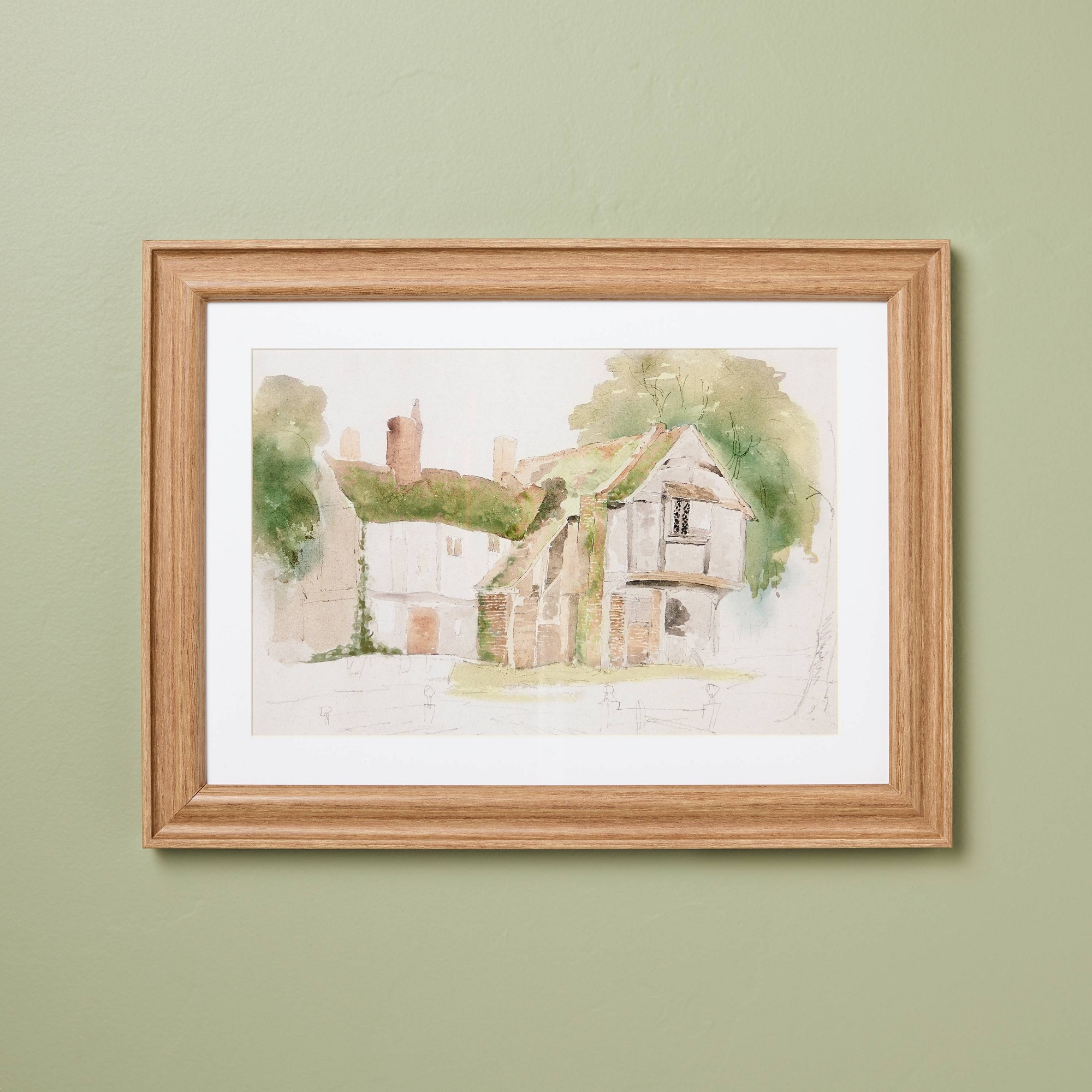16"x12" Spring Cottage Wall Art - Hearth & Hand™ with Magnolia