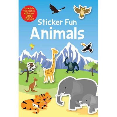 Sticker Fun: Animals - by  Editors of Silver Dolphin Books (Paperback)