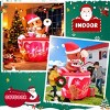 HOMDOX Christmas Inflatable Decoration 4.9 × 3.6 × 6 ft Christmas Inflatable Gingerbread Man in Candy Mug with Built-in LED Lights for In/Outdoor - 4 of 4
