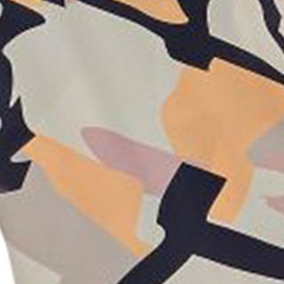 navy printed