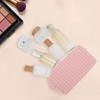 Unique Bargains 1 Pc Woven Pencil Case Braided Style Drawstring Makeup Bag for Vacation Knitting - 4 of 4