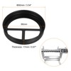 Unique Bargains Stainless Steel Leak-Proof Mason Jar Toothbrush Holder Lids 3 Pcs - 2 of 3