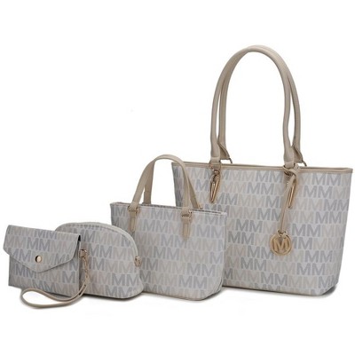 MKF Collection Alexy M Signature Tote Purse Handbag Women’s Set Vegan Leather by Mia K.