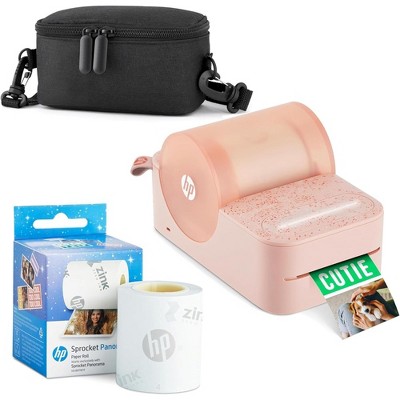 Hp Sprocket Portable 2x3 Instant Photo Printer (blush Pink) Zink Paper  Bundle : Target