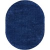 Unique Loom Solo Calabasas Solid Indoor Woven Area Rug - 2 of 4