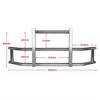 Stainless Steel Deer Guard Bumper for Kenworth T680 2022 with brackets - 3 of 4