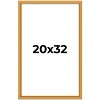 PosterPalooza | 20x32 Museum-Quality Picture Frame, UV Resistant Acrylic, Foam Board Backing, Available in 4 Finishes - 2 of 4