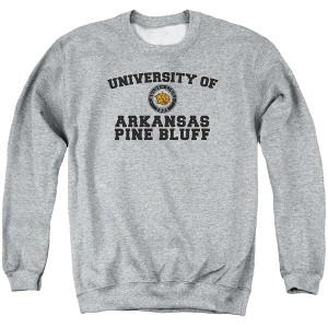 University of Arkansas at Pine Bluff Official Circle Logo Adult Crewneck Sweatshirt - 1 of 4