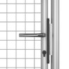 VidaXL Garden Gate Galvanized Steel 41.3 in.x88.6 in. Silver - 4 of 4