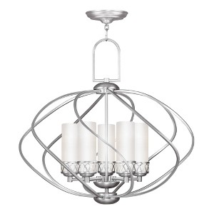 Livex Lighting Westfield 5 - Light Chandelier in  Brushed Nickel - 1 of 1