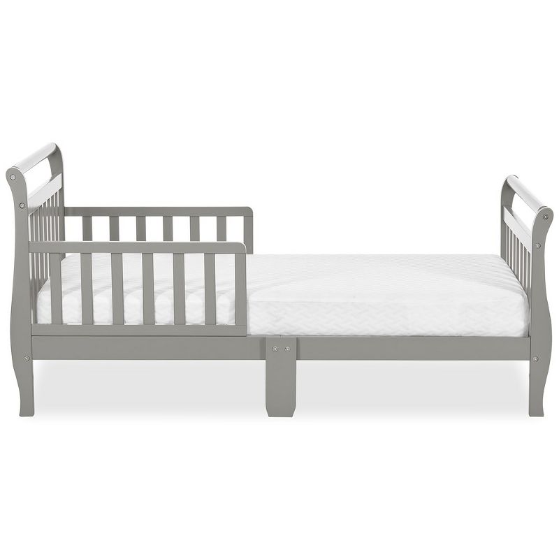 Dream On Me Sleigh Toddler Bed, Cool Gray, 3 of 6