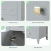 ALEXOUN 20 Inch Freestanding Bathroom Vanity Cabinet with Ceramic Sink,Vanity Storage with Soft-Close Door & 2-Tier Storage Rack for Small Space - 4 of 4