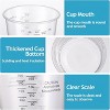 JDICTION 300 Pcs 8oz Disposable Plastic Measuring Cups With Wooden Sticks For Epoxy Resin Paint Cooking Baking - 3 of 4