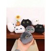BABYYER 3.93" Black Cat Pillow, Soft Plush Toy, Cat Stuffed Animals, Cute Plush Toys, Kids Gifts For Birthday Holiday, Home&Backpack Decor - 2 of 4