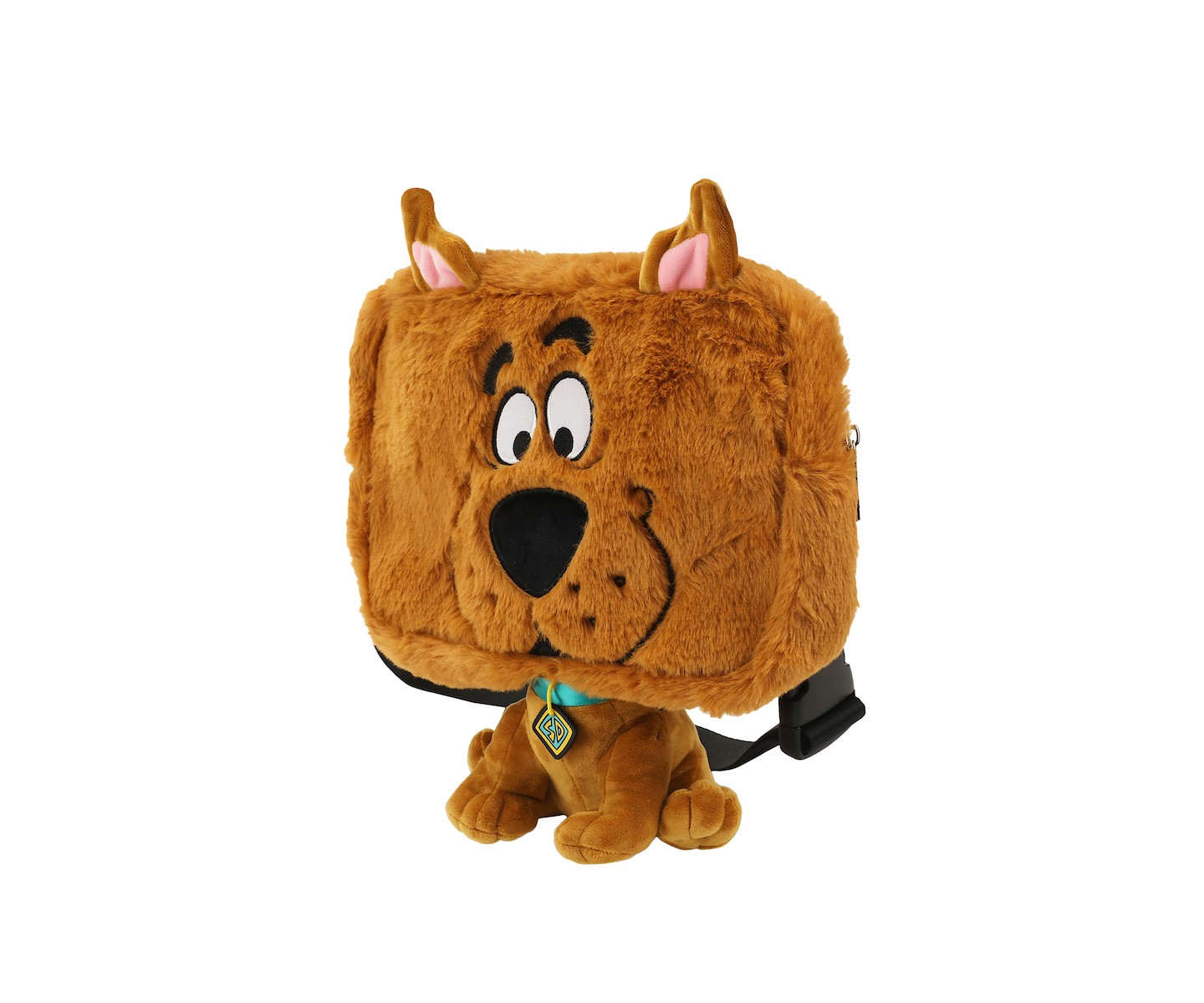 Сумка Scooby-Doo Scooby Doo 9.5" Festie Bestie Plush Crossbody Hand — фото 2
