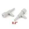 Unique Bargains Aquarium Fish Tank Plastic Air Tubing Switch Pump Flow Control Valve Gray 10 Pcs - 2 of 3