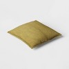 Center Seam Slubbed Square Outdoor Throw Pillow - Threshold™ - 3 of 4