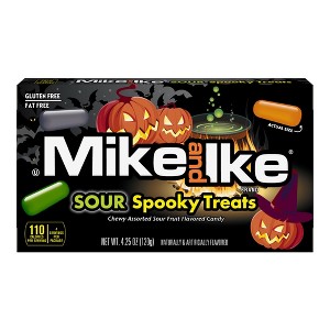 Mike and Ike Sour Spooky Treats Chewy Candy Theater Box 4.25 oz - 1 of 2