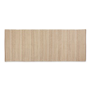 Design Imports Modern Dobby Stripe - Stone  - 2 Ft 6 In X 6 Ft - 1 of 4