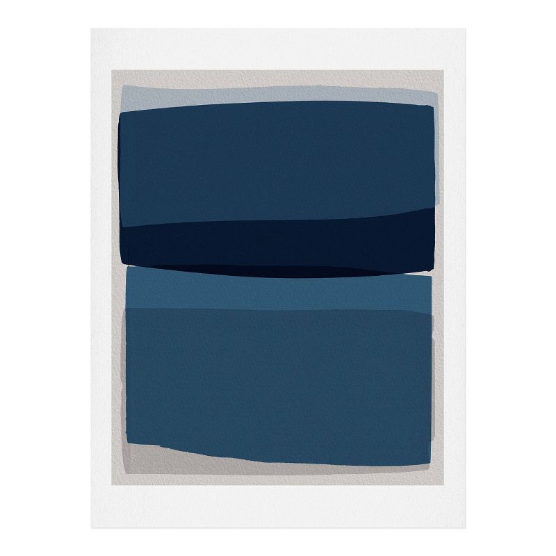 Set of 3 Modern Blue Gallery Decorative Wall Arts - Deny Designs, 3 of 6