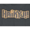 Mens Kaikyu Anime Cartoon Logo Text Black Short Sleeve Graphic Tee - 2 of 3