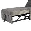 NicBex Couches for Living Room Modern Armless Convertible Sofa Bed Upholstered Hidden Pull-out Couch for Apartment - 4 of 4