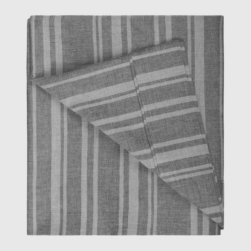 Twin Printed Pattern Peached Cotton Percale Melange Sheet Set Regency - Macaron, 3 of 11