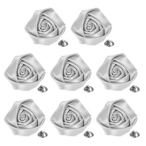 Unique Bargains Handmade Men Suits Formal Boutonnieres Wedding Corsage Lapel Pin Flower Brooch Butterfly Buckle 8 Pcs - 1 of 4