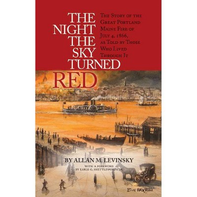 The Night the Sky Turned Red - by  Allan Levinsky (Paperback)