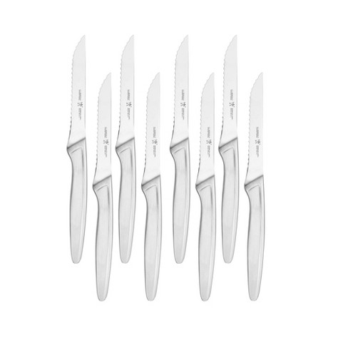 Henckels 8-pc Stainless Steel Serrated Steak Knife Set : Target