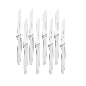 Henckels 8-pc Stainless Steel Serrated Steak Knife Set