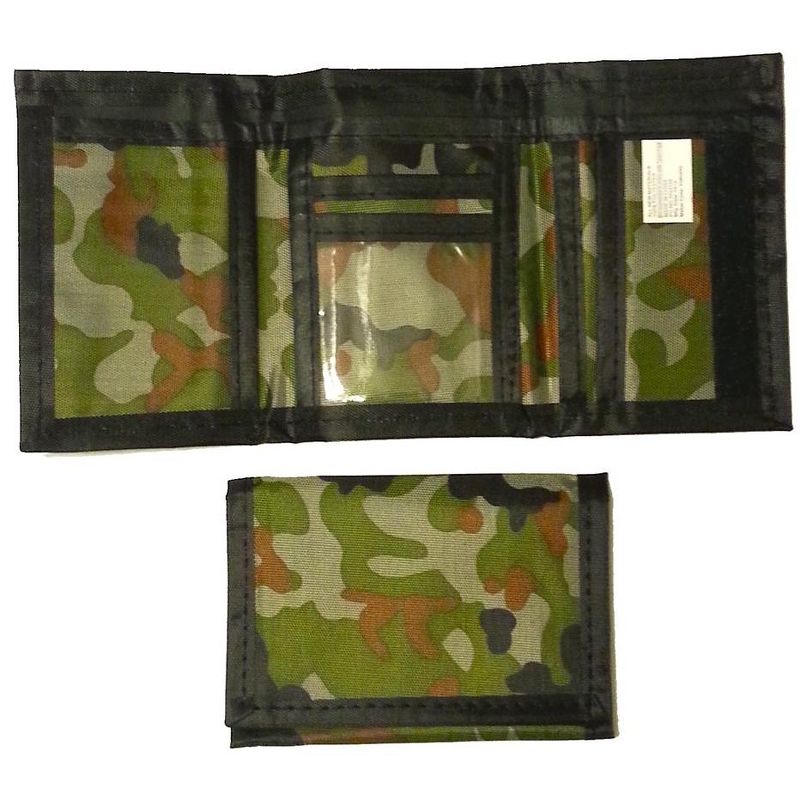 Fun Express Army Camouflage Wallet Nylon Velcro Trifold Kids Wallets for Boys Camo Hunting (1), 3 of 5