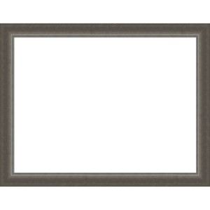 Amanti Art Domus Dark Silver Framed Dry Erase Magnetic Board - 1 of 4