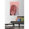 Trends International Hand Drawn Woman With Blowing Hair Unframed Wall Poster Prints - 2 of 4