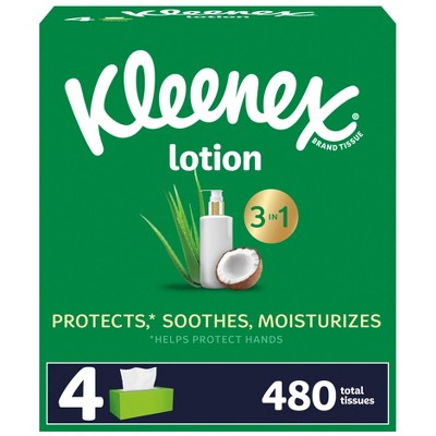 Kleenex Lotion 3-Ply Facial Tissue