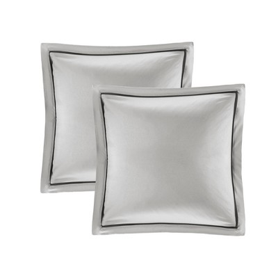 Joella Gray Microfiber Queen 24-Piece Bedding Set
