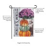 Rustic Fall Greetings Garden Burlap Flag - 4 of 4