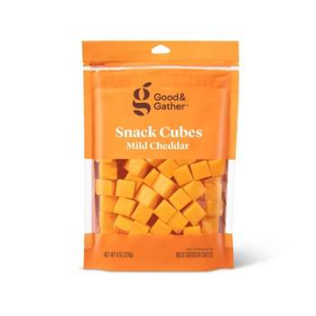 Mild Cheddar Cheese Cubes - 8oz - Good & Gather™