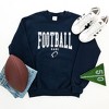 Simply Sage Market Varsity Football Babe Sweatshirt - 3 of 4