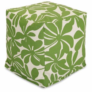 Majestic Home Goods,Cube Pouf Plantation - 1 of 4