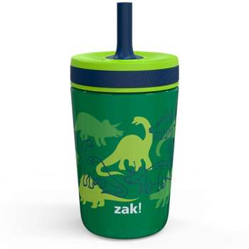  Zak Designs Bluey Double-Wall Vacuum Insulated, Stainless Steel  Kids Mesa Water Bottle with Flip-Up Straw Spout and Locking Spout Cover,  Durable Cup for Sports or School (13.5 oz, 18/8 SS) 