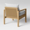Hallwood Woven Cord Accent Chair Cream - Threshold™ - 4 of 4